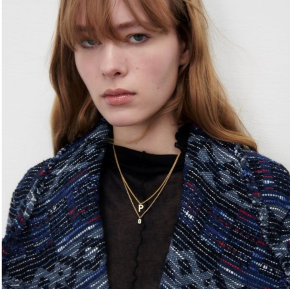 Zara Fluid Jacquard Coat Limited Edition.S. - Picture 3 of 8